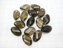 [Video] Smoky Quartz AAA- Twist xMultiple Facets Faceted Oval  [16x10][19x12] 5pcs