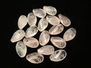 [Video] Rose Quartz AAA- Twist xMultiple Facets Faceted Oval  [16x10][19x12] 5pcs $8.79