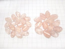 [Video] Rose Quartz AAA- Twist xMultiple Facets Faceted Oval  [16x10][19x12] 5pcs $8.79