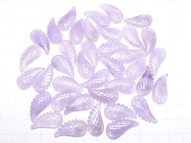 3pcs $9.79 Lavender Amethyst AA ++ - AA + Angel Wing 24 x 12 x 5 mm 3 pcs