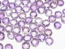 High Quality Amethyst AAA--AA++ Undrilled Faceted Coin 8x8x4mm 5pcs $7.79!