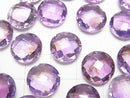 [Video] High Quality Amethyst AAA Undrilled Faceted Coin 12x12x6mm 3pcs $8.79!
