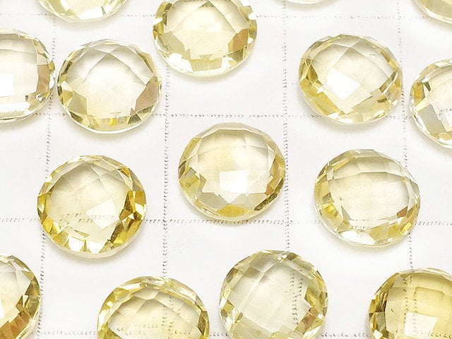 High Quality Citrine AAA Undrilled Faceted Coin 9x9x4mm 4pcs $6.79!