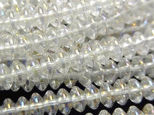 Flash Crystal, Roundel Gemstone Beads