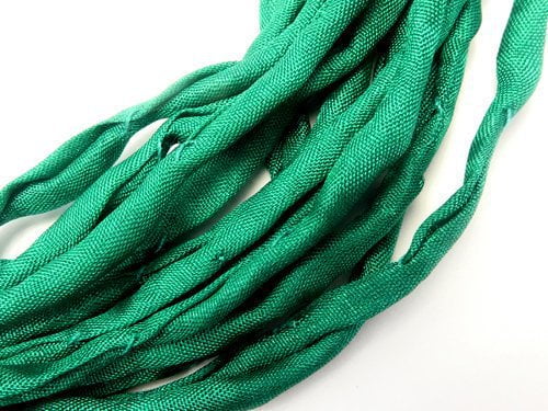 Silk Cord [green] 1 meter $2.29