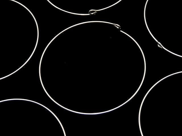 Silver925 hoop earrings [16mm]-[50mm] 1 pair $1.59-!