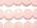 1strand $9.79! Rose Quartz 64Faceted Round 10mm [2mm hole] 1strand beads (aprx.15inch / 36cm)