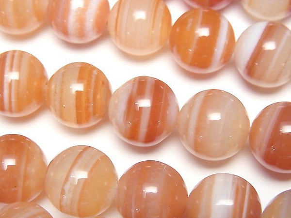 [Video]Carnelian,Sardonyx Round 12mm half or 1strand beads (aprx.15inch/37cm)