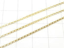 14KGF Rolo Chain 1.3mm width 10cm
