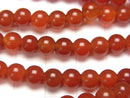 1strand $5.79! Red Agate AAA Round 6mm [2mm hole] 1strand beads (aprx.14inch / 34cm)