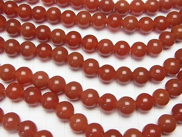 Red Agate AAA Round 10mm [2mm hole] 1strand beads (aprx.15inch / 36cm)