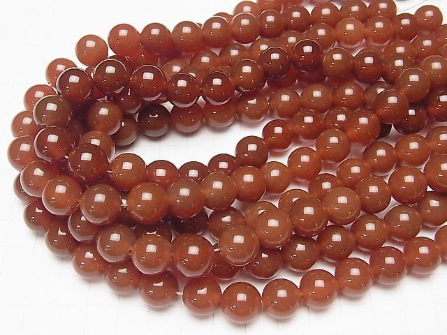 1strand $9.79! Red Agate AAA Round 12mm [2mm hole] 1strand beads (aprx.15inch / 36cm)