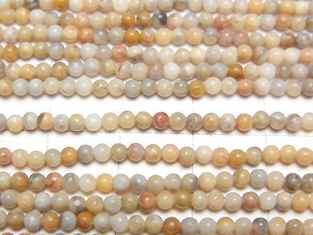 [Video] Crazy lace agate Round 2mm 1strand beads (aprx.15inch/38cm)