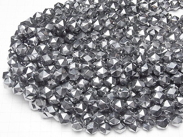 High Quality! Terahertz Star Faceted Round 14mm 1/4 or 1strand beads (aprx.15inch/36cm)