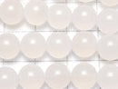 [Video] 1strand $5.79! White Chalcedony AAA Round 8mm 1strand beads (aprx.15inch / 37cm)