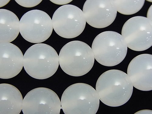 Chalcedony, Round Gemstone Beads