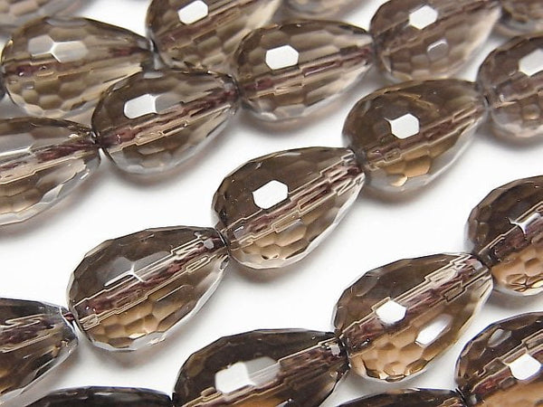 Drop, Smoky Quartz Gemstone Beads