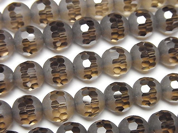 Round, Smoky Quartz Gemstone Beads