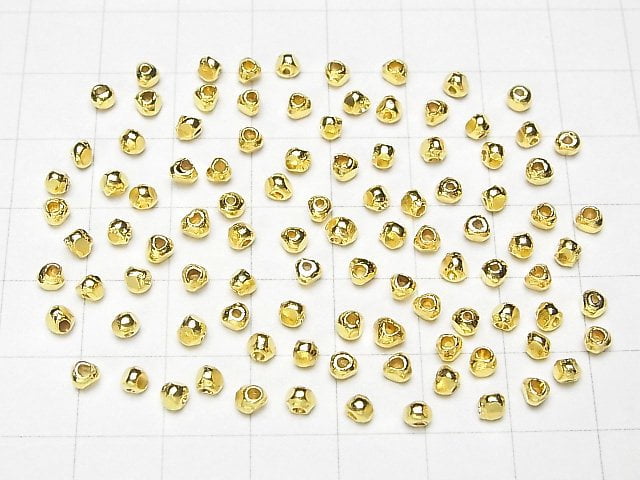 Karen Silver Roundel (Triangle) 3x3x2.5mm 18KGP 10pcs