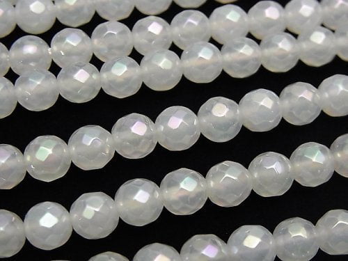 Faceted Round, Flash Crystal Gemstone Beads