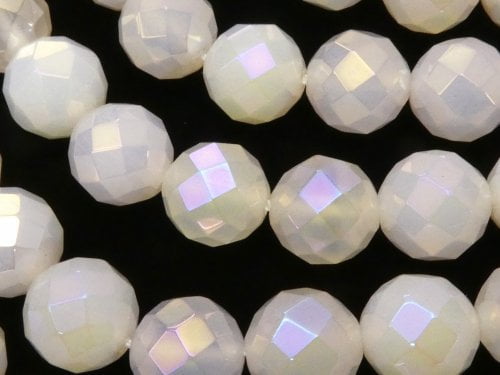 Faceted Round, Flash Crystal Gemstone Beads