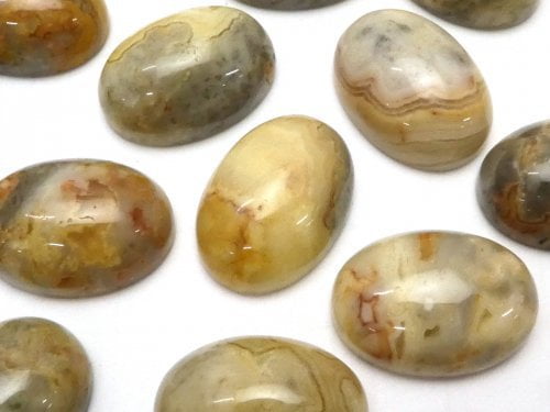 Agate, Cabochon Gemstone Beads