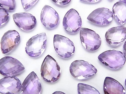 Amethyst, Pear Shape, Undrilled Gemstone Beads