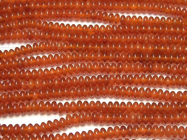 Red Agate AAA Rondelle 6x6x3mm 1strand beads (aprx.15inch/37cm)