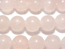 [Video] Rose Quartz Round 10mm [2mm hole] 1strand beads (aprx.14inch/34cm)