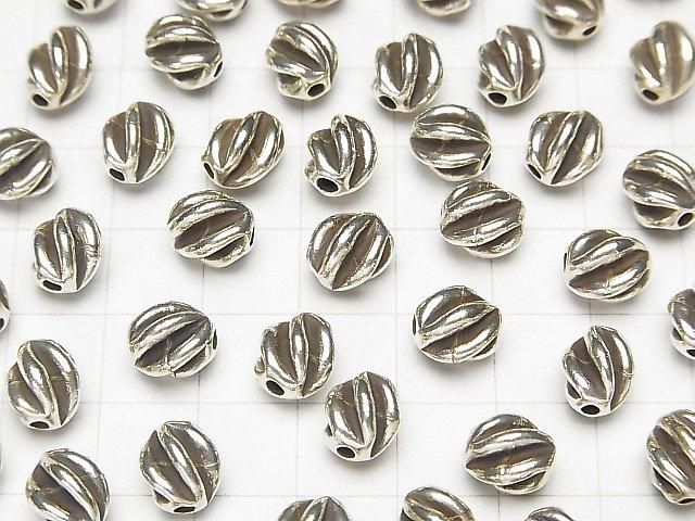 Perle Karen Silver Design 9x8x8mm 1pc