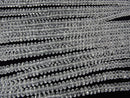 Milky Quartz AAA Rondelle 6x6x3mm half or 1strand beads (aprx.15inch/38cm)