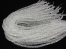 Milky Quartz AAA Rondelle 6x6x3mm half or 1strand beads (aprx.15inch/38cm)