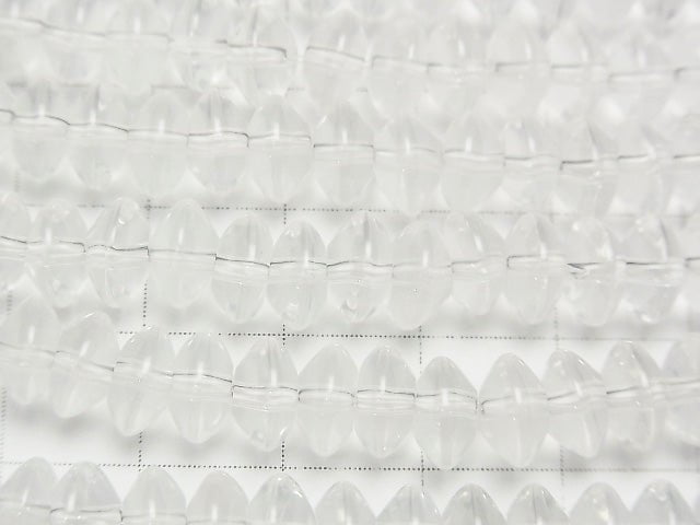 Milky Quartz AAA Rondelle 8x8x4mm half or 1strand beads (aprx.15inch/38cm)