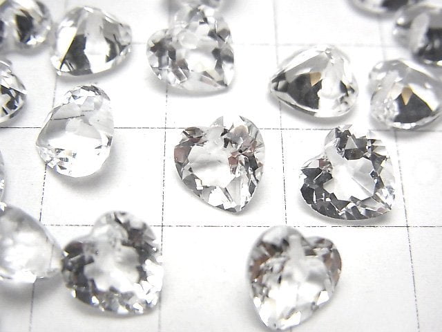 [Video] High Quality! Crystal AAA Heart cut 8x8mm 1/4strands -Bracelet