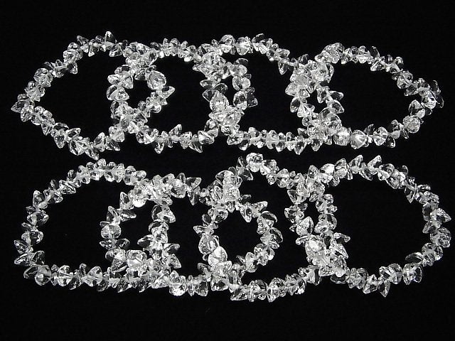 [Video] High Quality! Crystal AAA Heart cut 8x8mm 1/4strands -Bracelet