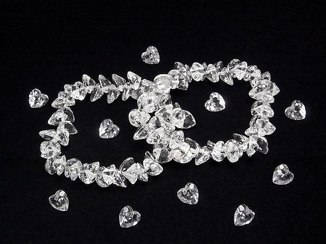 [Video]High Quality! Crystal AAA Heart cut 10x10x6mm 1/4strands -Bracelet