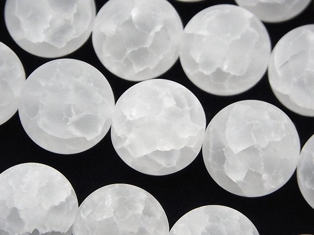 Cracked Crystal Gemstone Beads