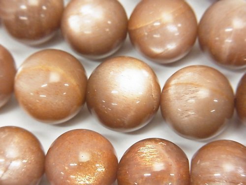 Moonstone, Round Gemstone Beads