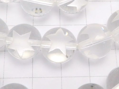 [Video] Star Carving! Crystal AAA Round 8mm, 10mm, 12mm, 14mm half or 1strand (Bracelet)
