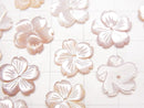 [Video] High Quality Pink Shell AAA Flower 12mm Middle Hole 3pcs $4.79!