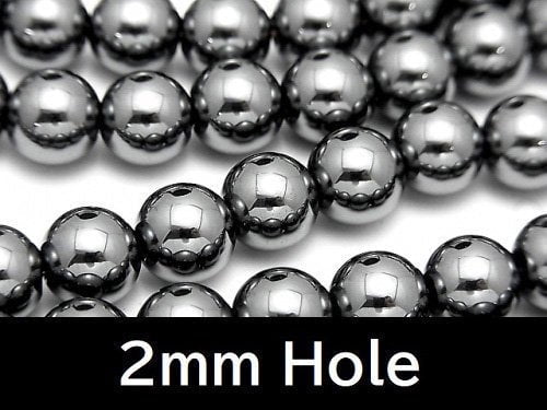 Hematite, Round Gemstone Beads