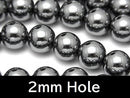 Hematite, Round Gemstone Beads