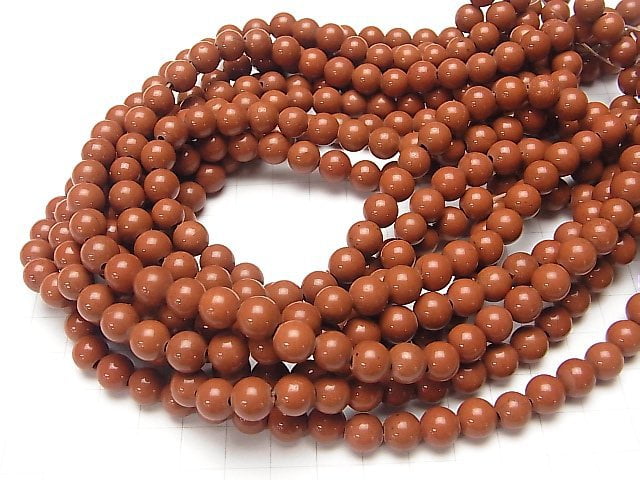 1strand $7.79! Red Jasper AAA Round 8mm [2mm hole] 1strand beads (aprx.14inch / 35cm)