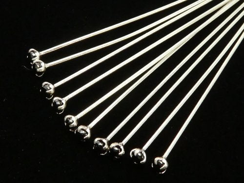 Pin, Silver Metal Beads & Findings