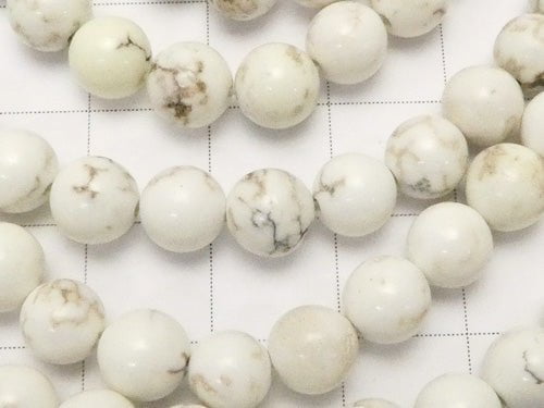 1strand $5.79! Magnesite  Round 6mm 1strand beads (aprx.15inch/38cm)