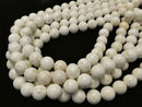1strand $8.79! Magnesite  Round 12mm 1strand beads (aprx.15inch/36cm)