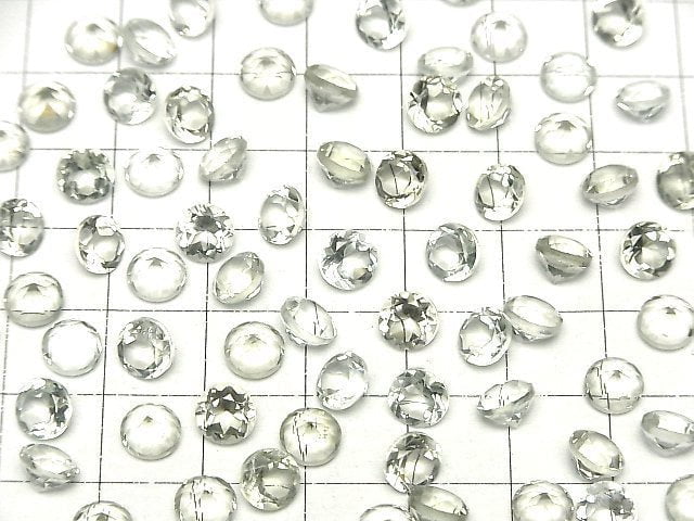 [Video]High Quality Green Amethyst AAA Loose stone Round Faceted 6x6mm 5pcs