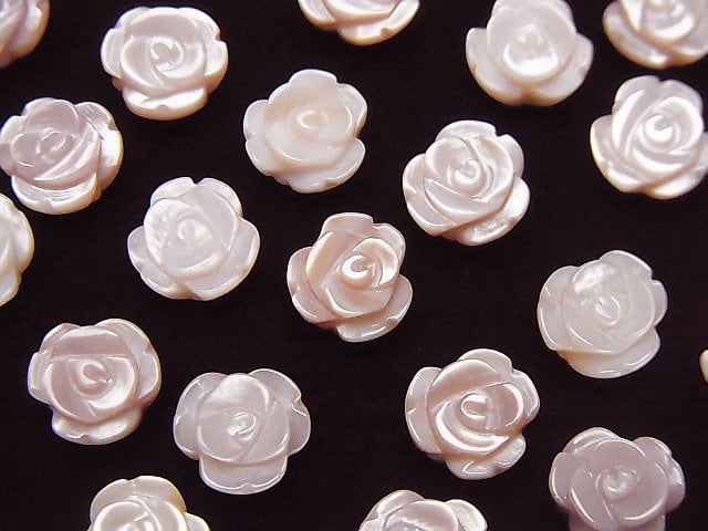 Mother of Pearl (Shell Beads), Rose Pearl & Shell Beads