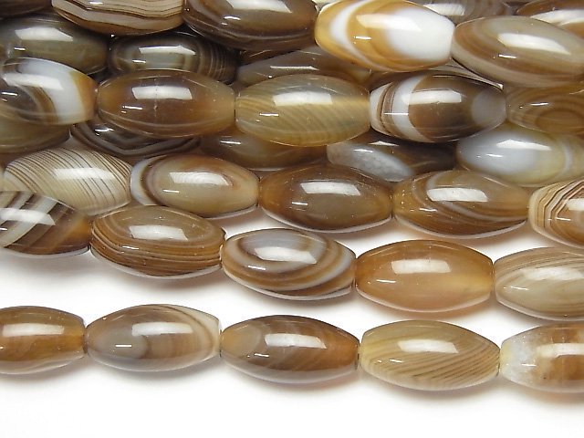 Agate, Rice Gemstone Beads