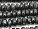 Scapolite AA++-AA+ Faceted Button Rondelle 8x8x5 half or 1strand beads (aprx.15inch/38cm)